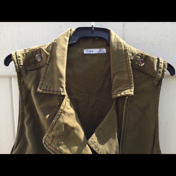 Dex Belted Trench Vest - Picture 4 of 10